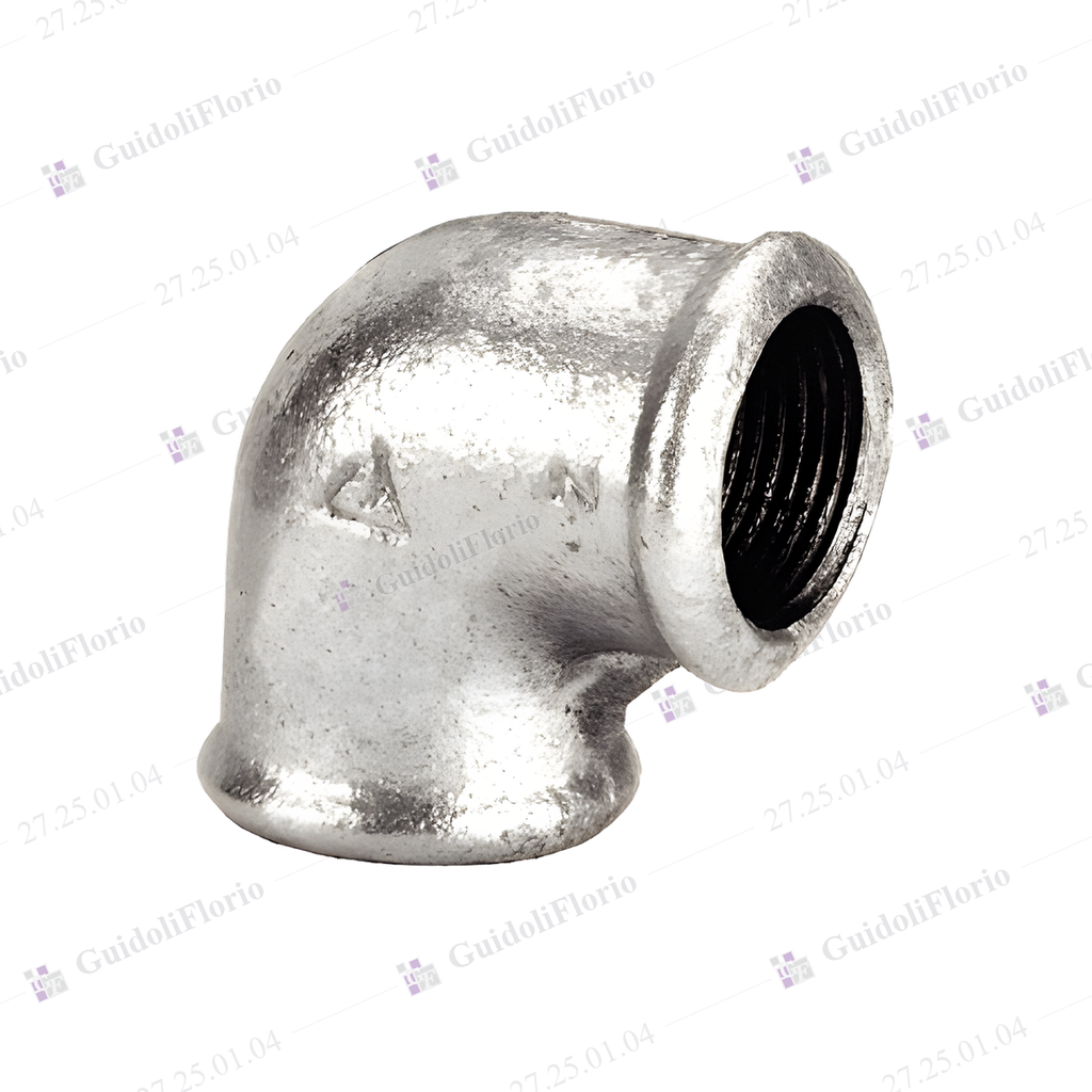 CODOS H-H  90*  GALV.  19 mm.GV.IMP