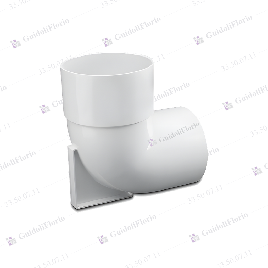 CODOS PVC    C/BASE STAND    100 mm