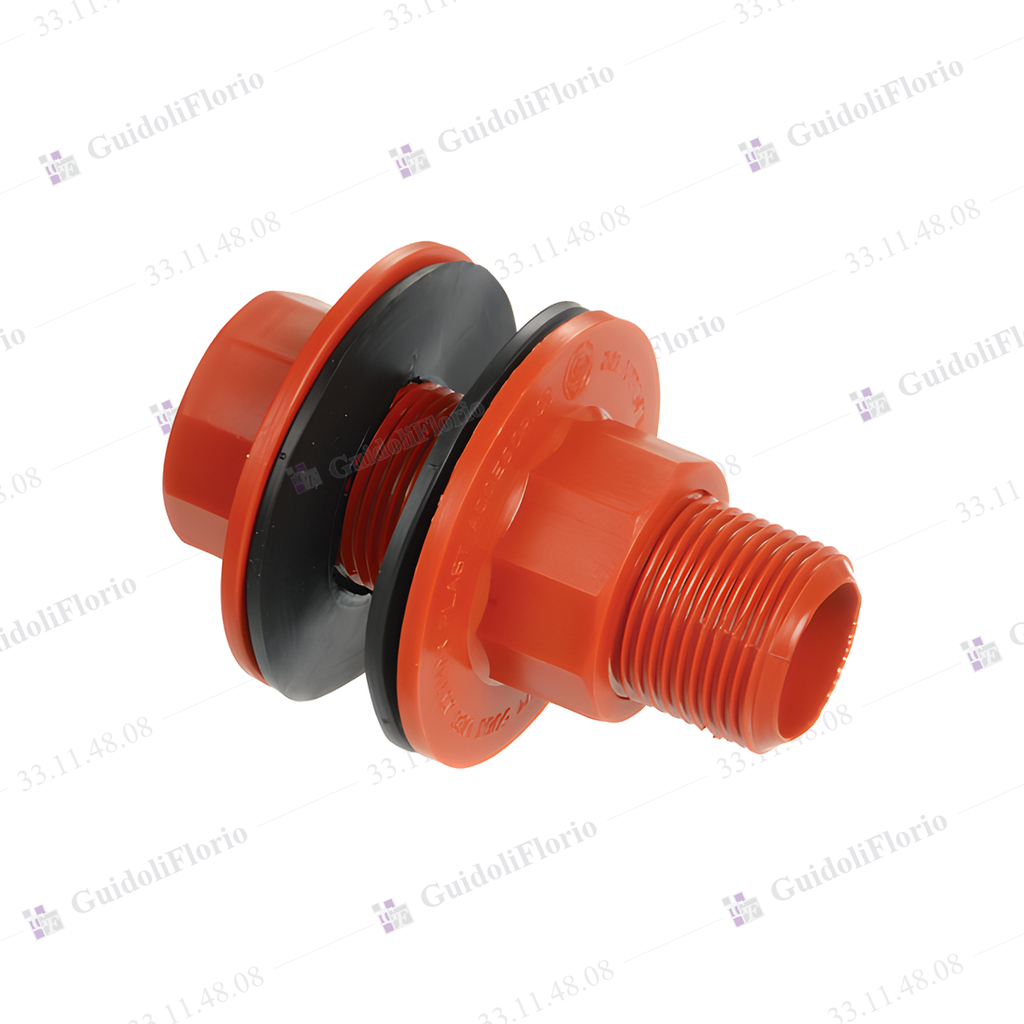 CONEX.CTA.C/BRIDAS-ARAND.PPM.52 mm.