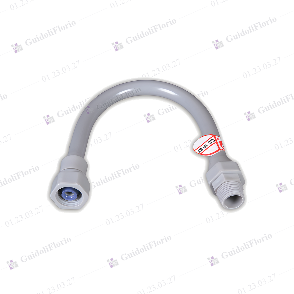 CONEXION FLEXIBLE P.V.C. 13x50 cmts