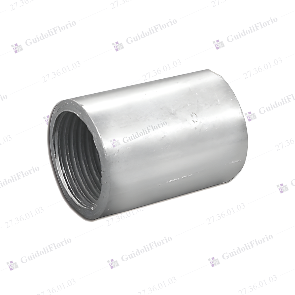 CUPLAS LISAS LIVIANA GALV. 13 mm.GV