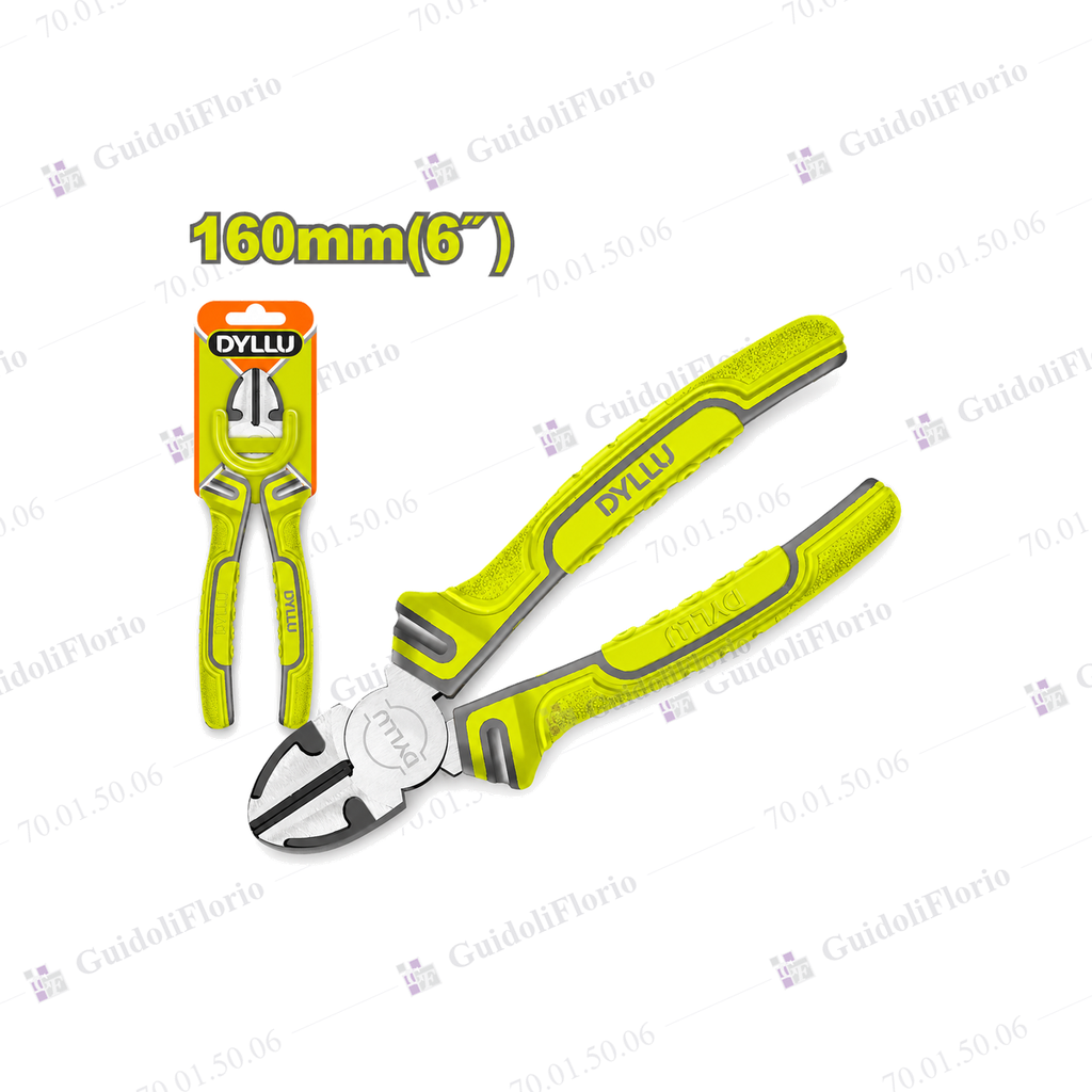 ALICATE 160 mm.MANGO BICOLOR    *DY*