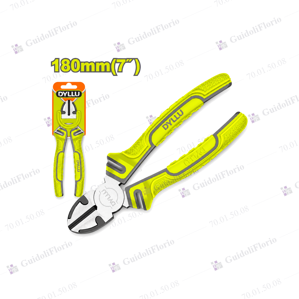 ALICATE 180 mm. MANGO BICOLOR   *DY*