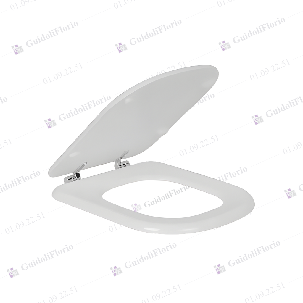 ASIENTO LINEA BARI MDF  BLANCO FERR