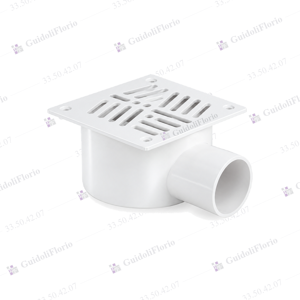 [33.50.42.07] RECEPT.P/DUCHA EN PVC.STANDAR 40 mm