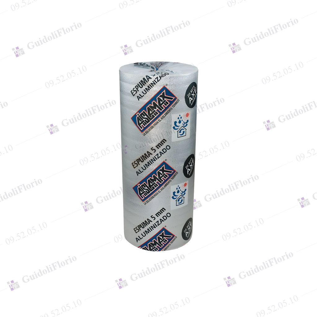 ROLLOS ESPUMA ALUMIN.1c.1x20m.10 mm