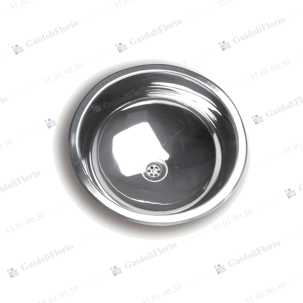 BACHA AC.INOX MOD.REDONDA 30 ct.GEN