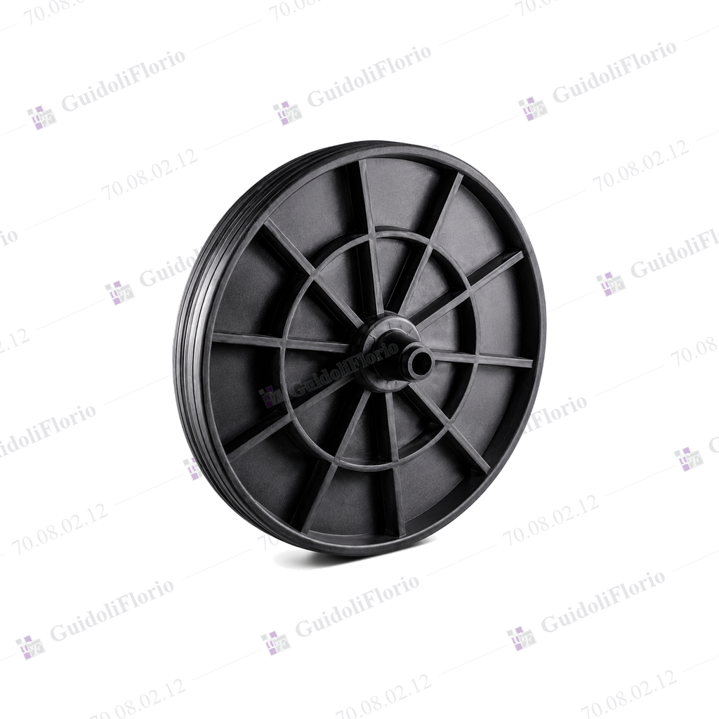 RUEDA GOMA COMPACTA P/CARRETILLA