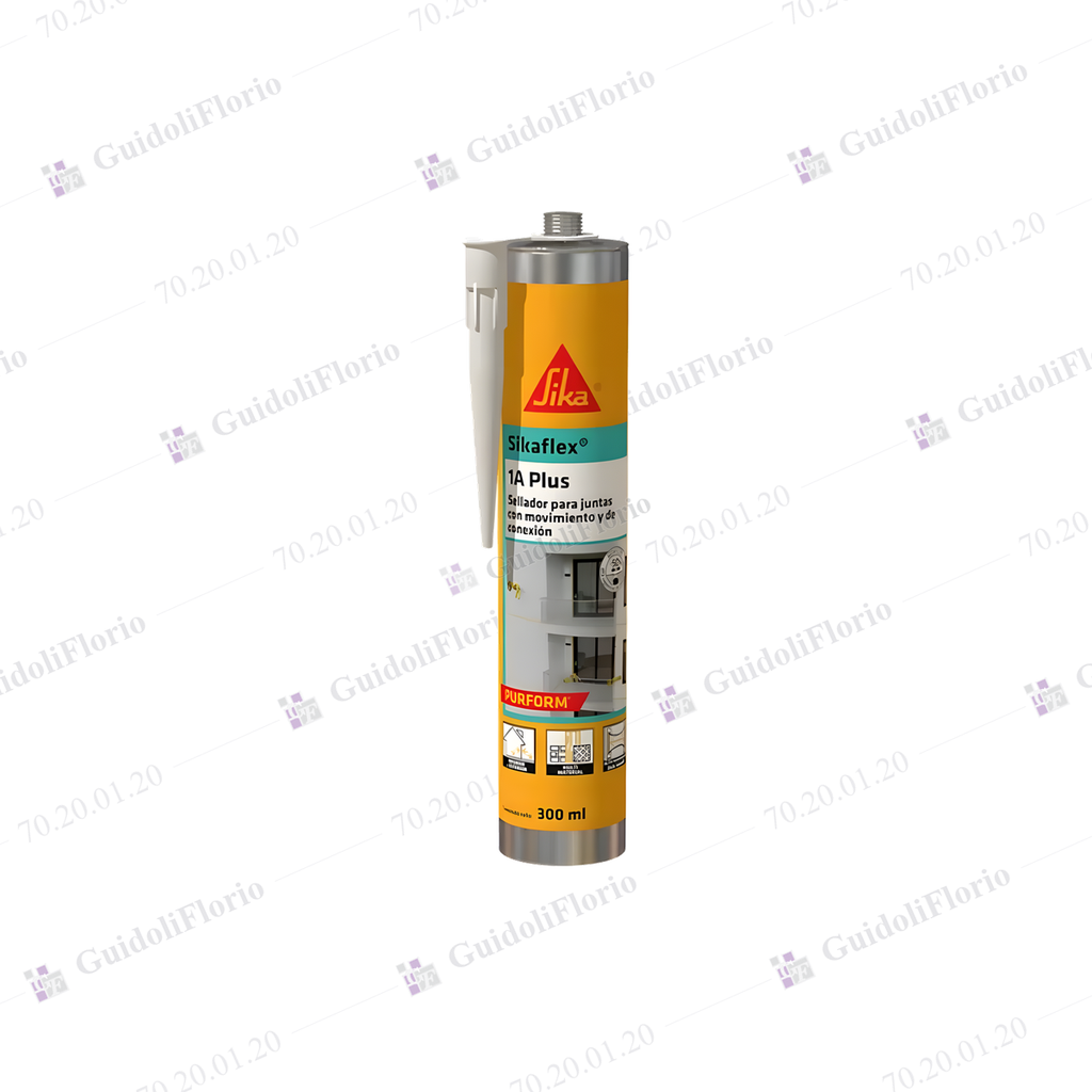 SELLADOR POLIURETANO SIKAFLEX  1A 300 ml  GRIS