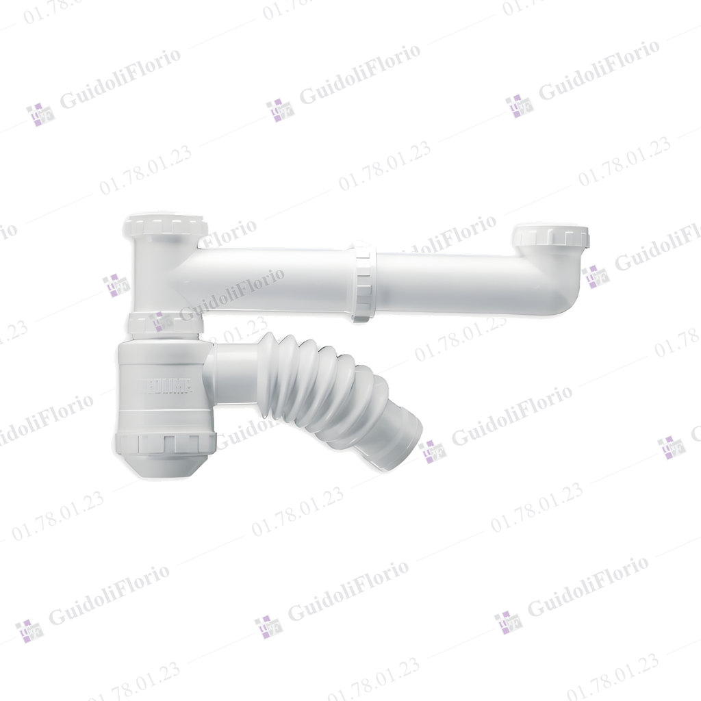 SIFON PLAST.PIL.DOBLE  *S*.S/REGIST