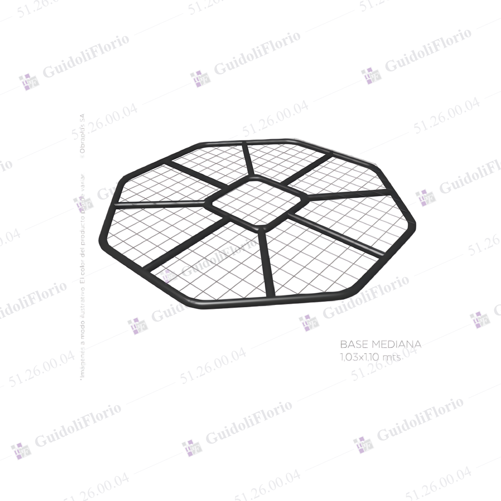 BASE SOPORTE TANQUE CHICA 400-600 l
