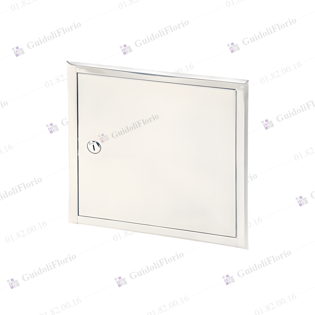 TAPA P/LLAVE PASO AC.INOX.  20x25..