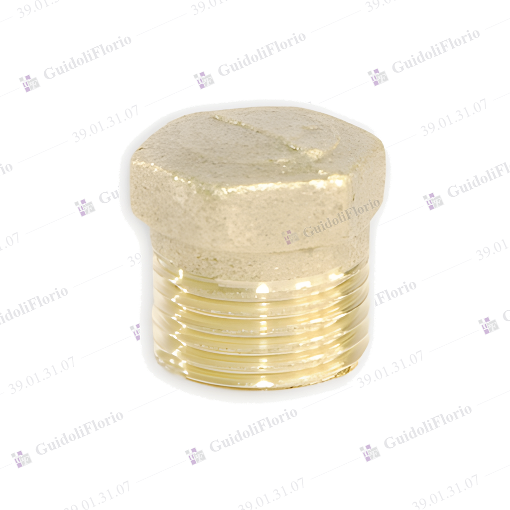 TAPON MACHO BCE. ROSCADO.    38 mm.