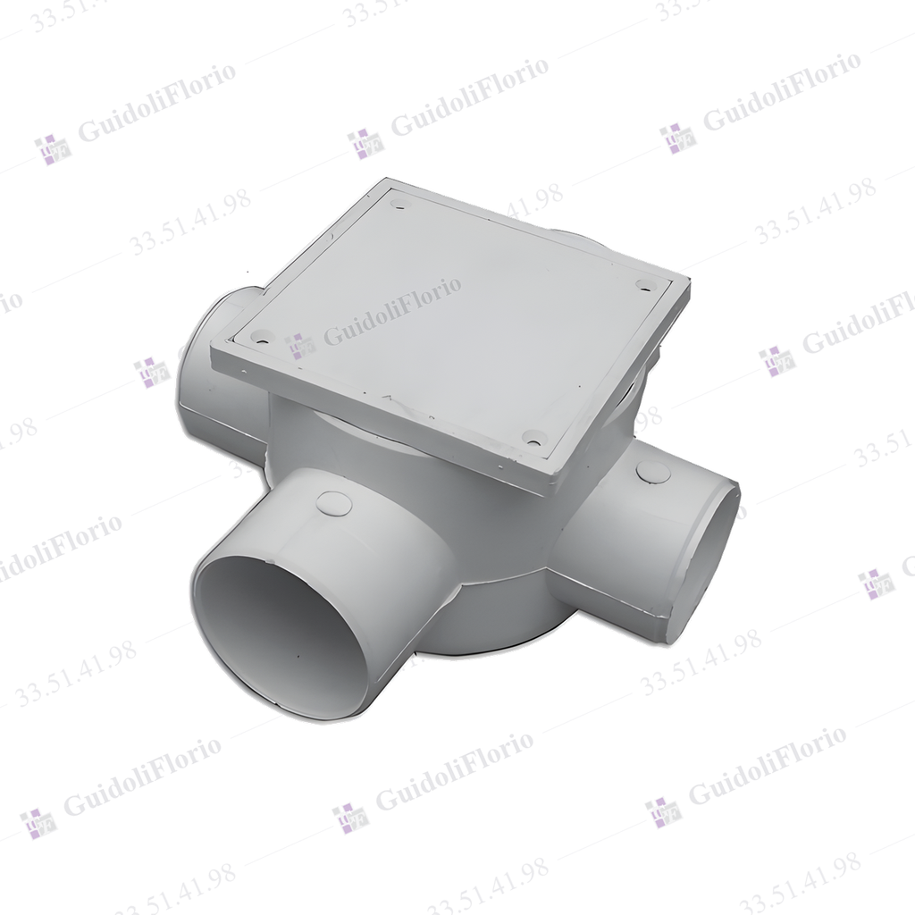 BOCA ACCESO C/TAPA PVC. 63x50 P.V.C
