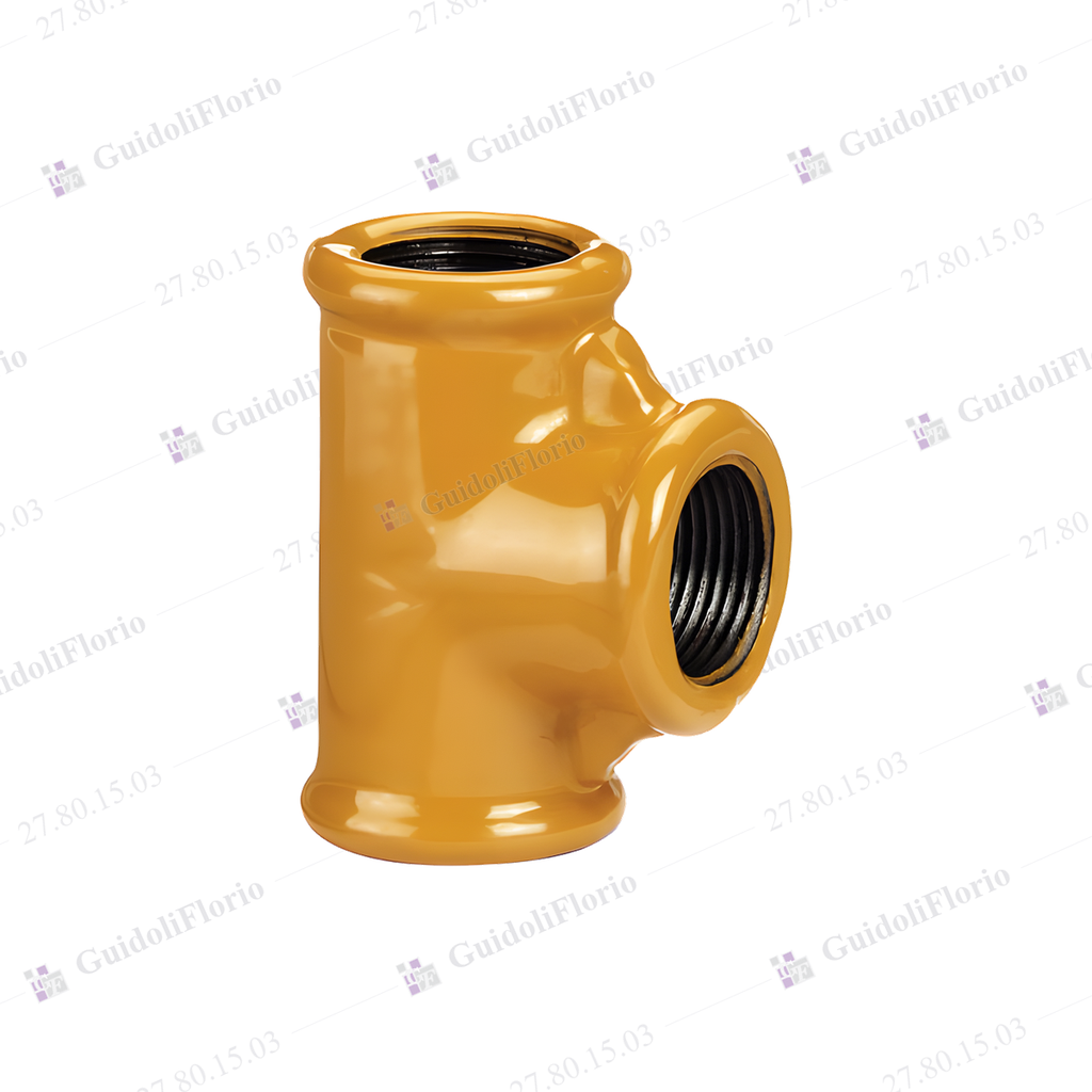 TEE NORMAL 90* EPOXI.  13 mm.   IMP