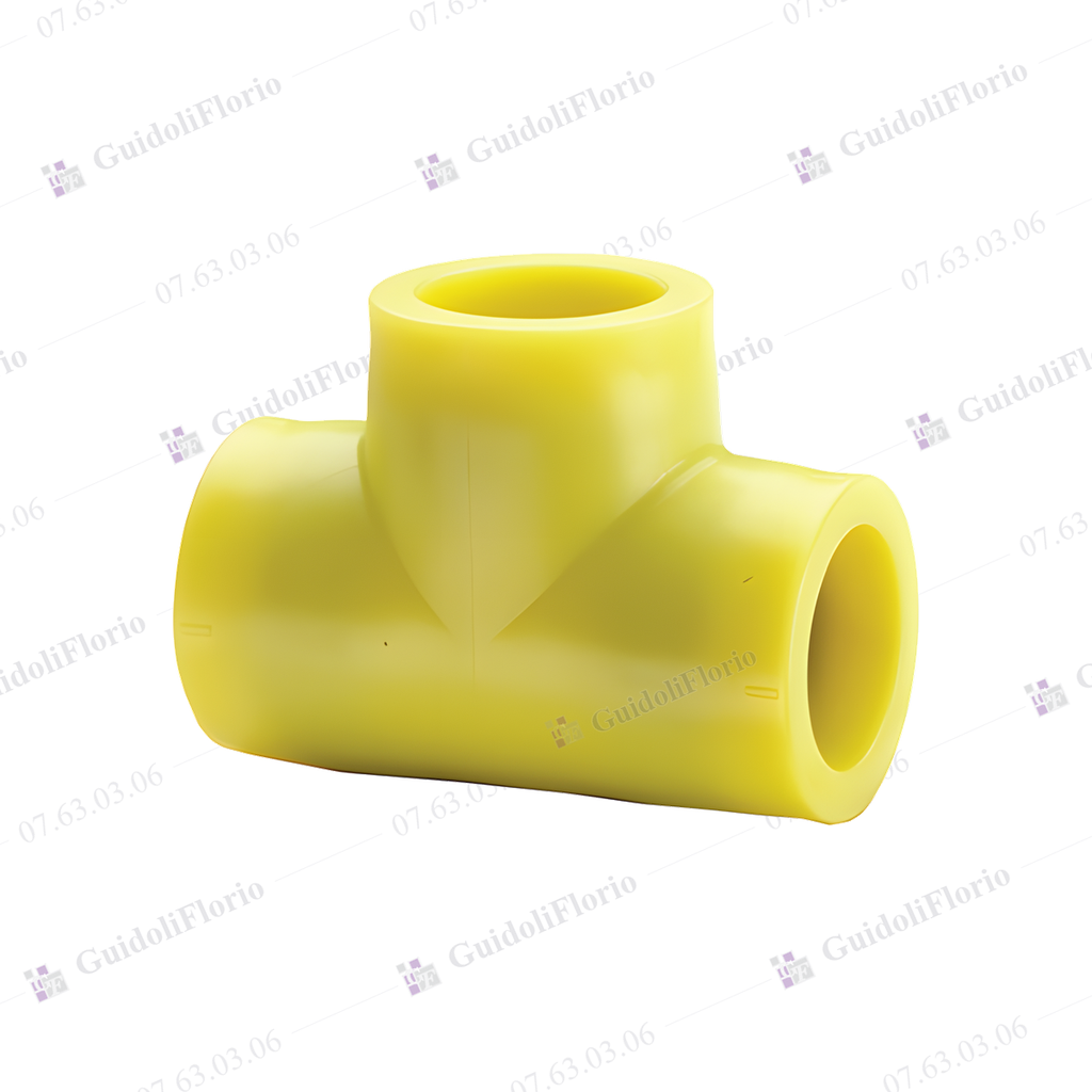 TEE NORMAL SI-GAS AC-POLIET.  32 mm