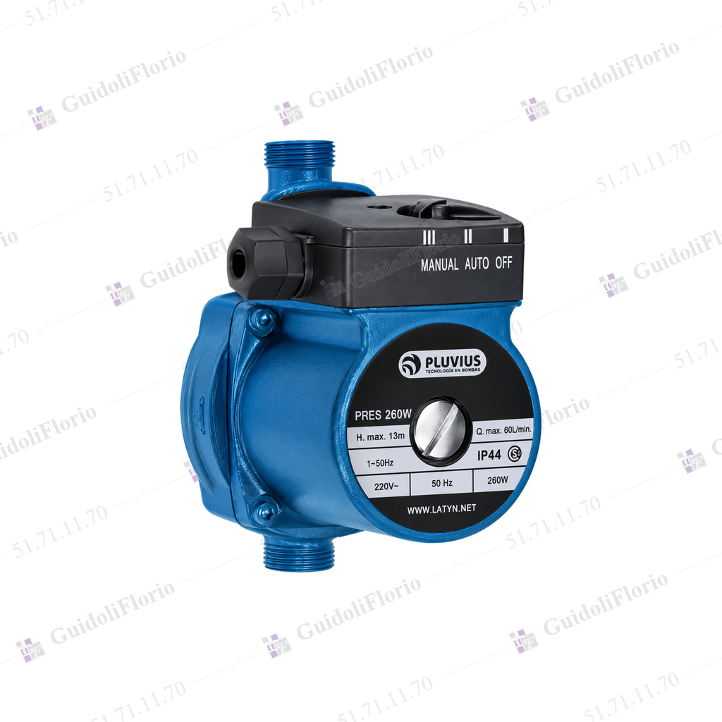 BOMBA PRESURIZADORA PLUV 100w 8.5m.