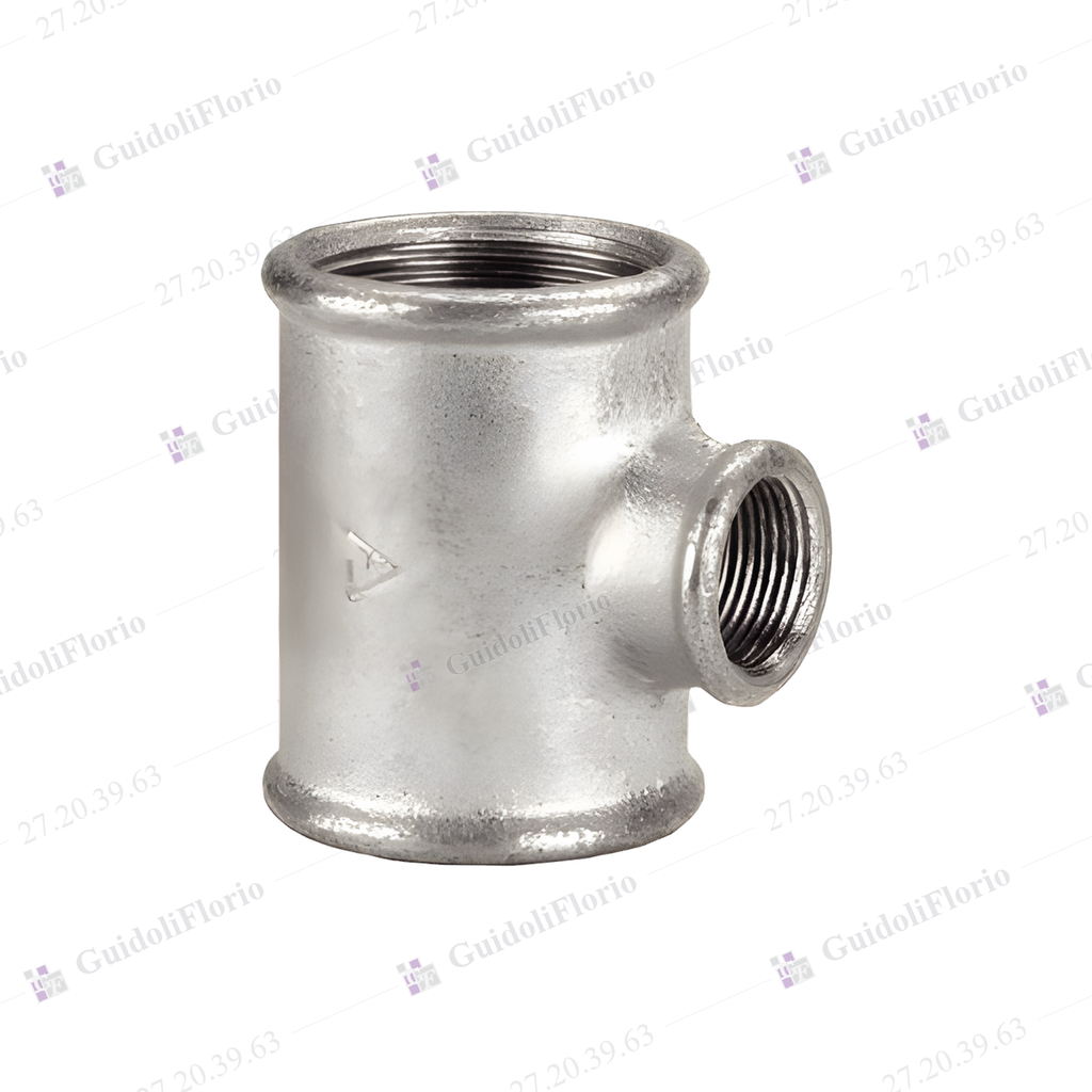 TEE REDUCCION   GALV. 32x13 mm. GV.