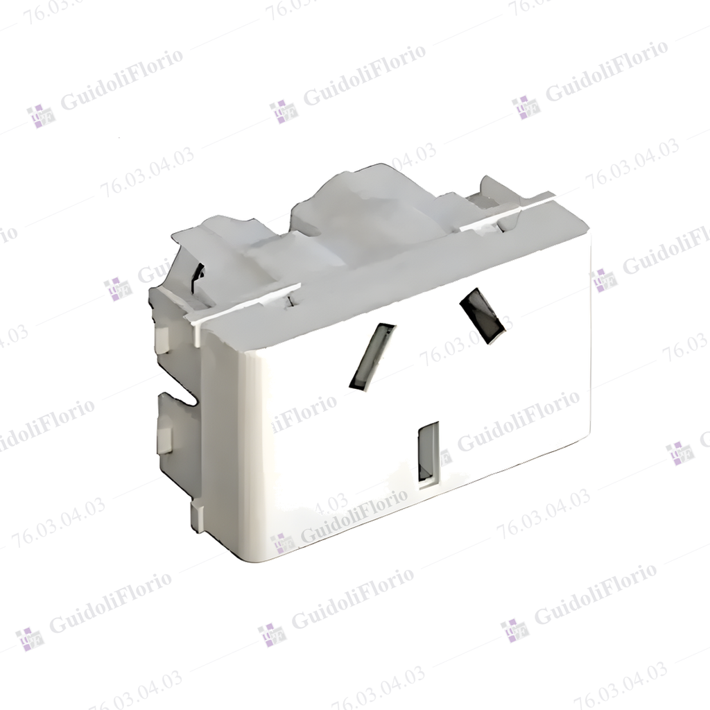 TOMA CORRIENTE BLANCO EXULTT 350502