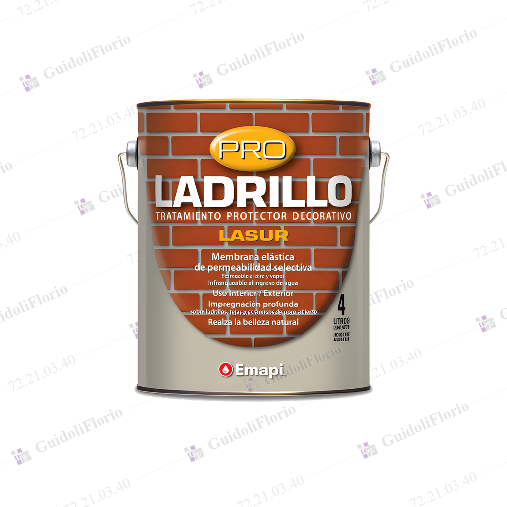TRATAMIEN.LADRILLO CERAMICO x 4 Lts