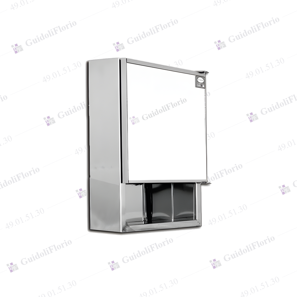 BOTIQ.A.INOX.1 CPO.C/REPISA.30 x 50