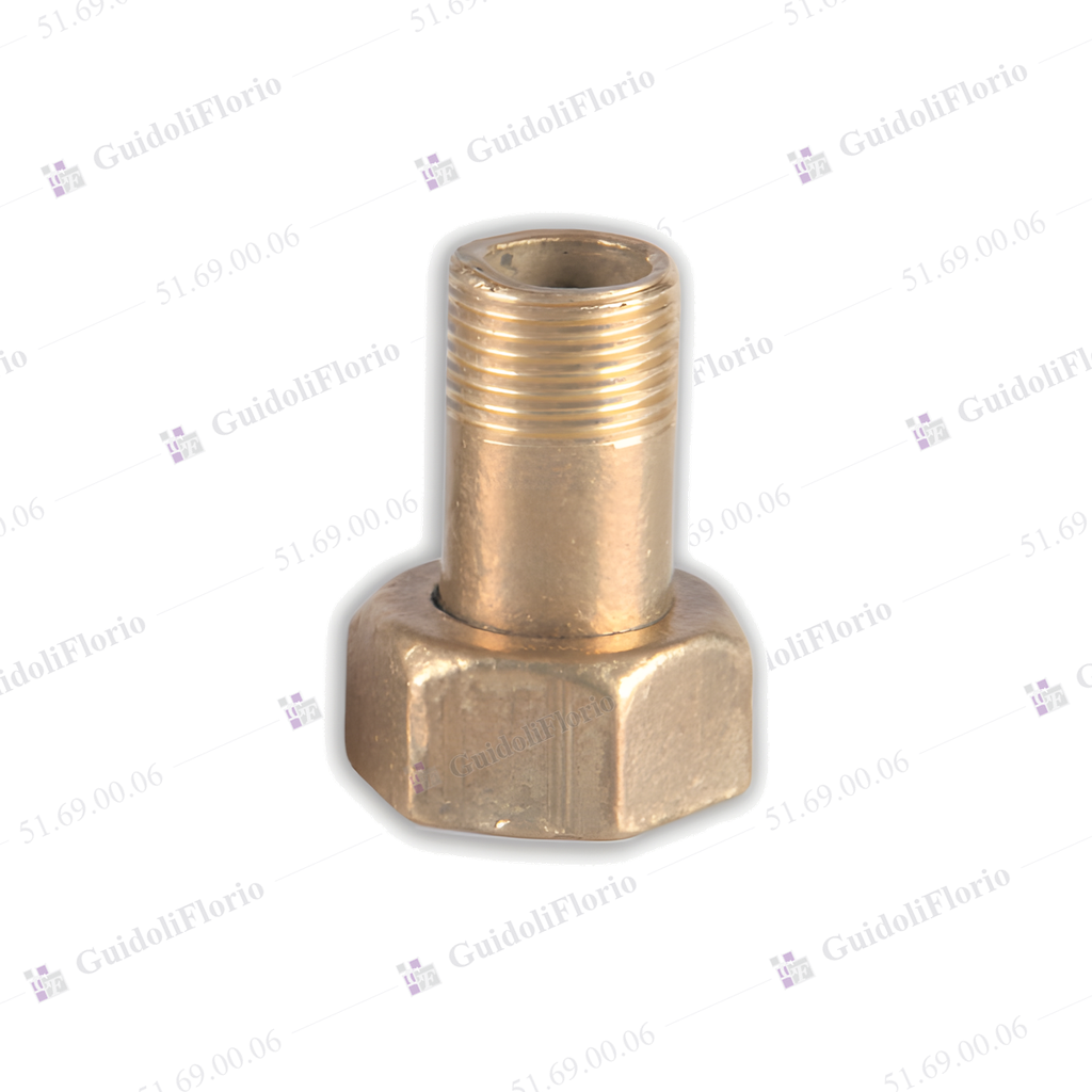 UNION BCE.C/TUBO ROSCADO 13 A 9 mm.