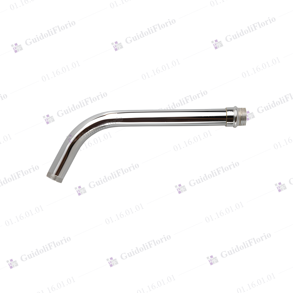 BRAZOS P/LLUVIA 45* PLASTICO CROMO.