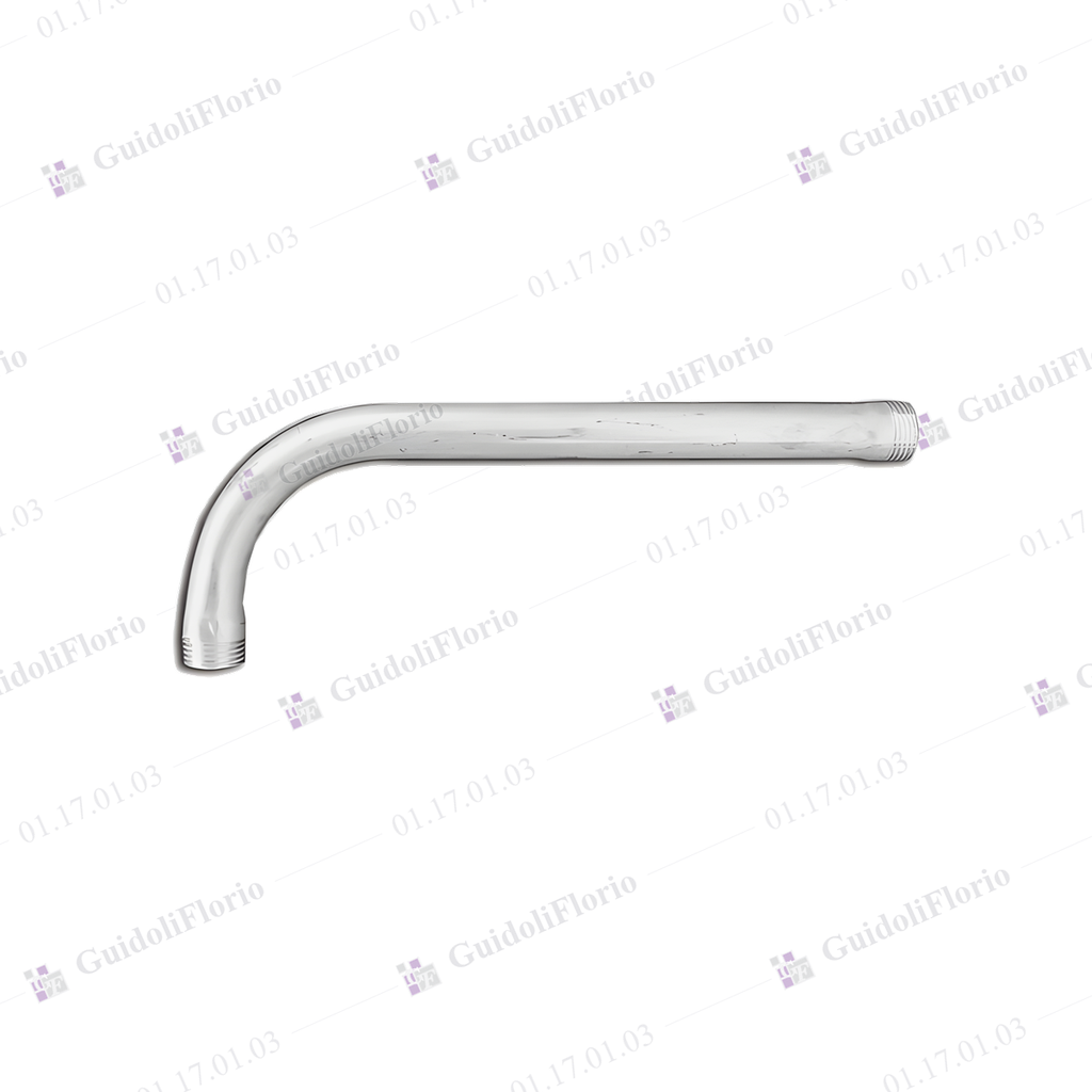 BRAZOS P/LLUVIA 90* ALUMINIO P/GSO.
