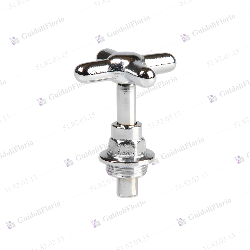 CABEZ.CRUZ ALTO CMO.13mm.R/FIN.GRI.