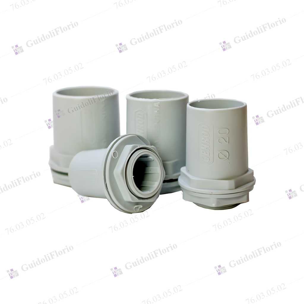 CONECTOR P/TUBO SISTELECTRIC  22 mm
