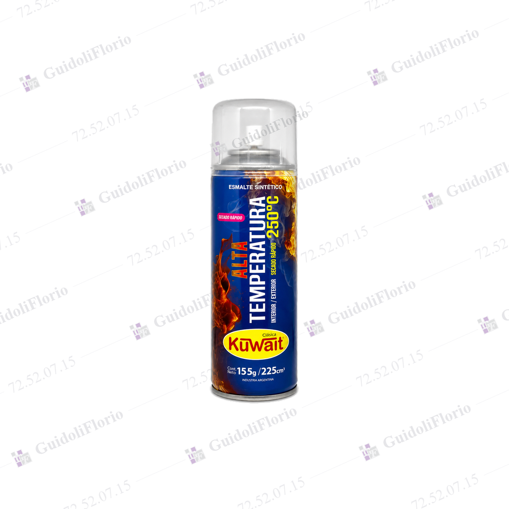 AEROSOL E.SIN.240cc.ALTA TEMP.NEGRO