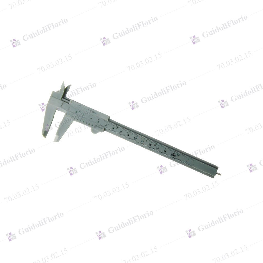 CALIBRE PLASTICO 150 mm. BLISTER...