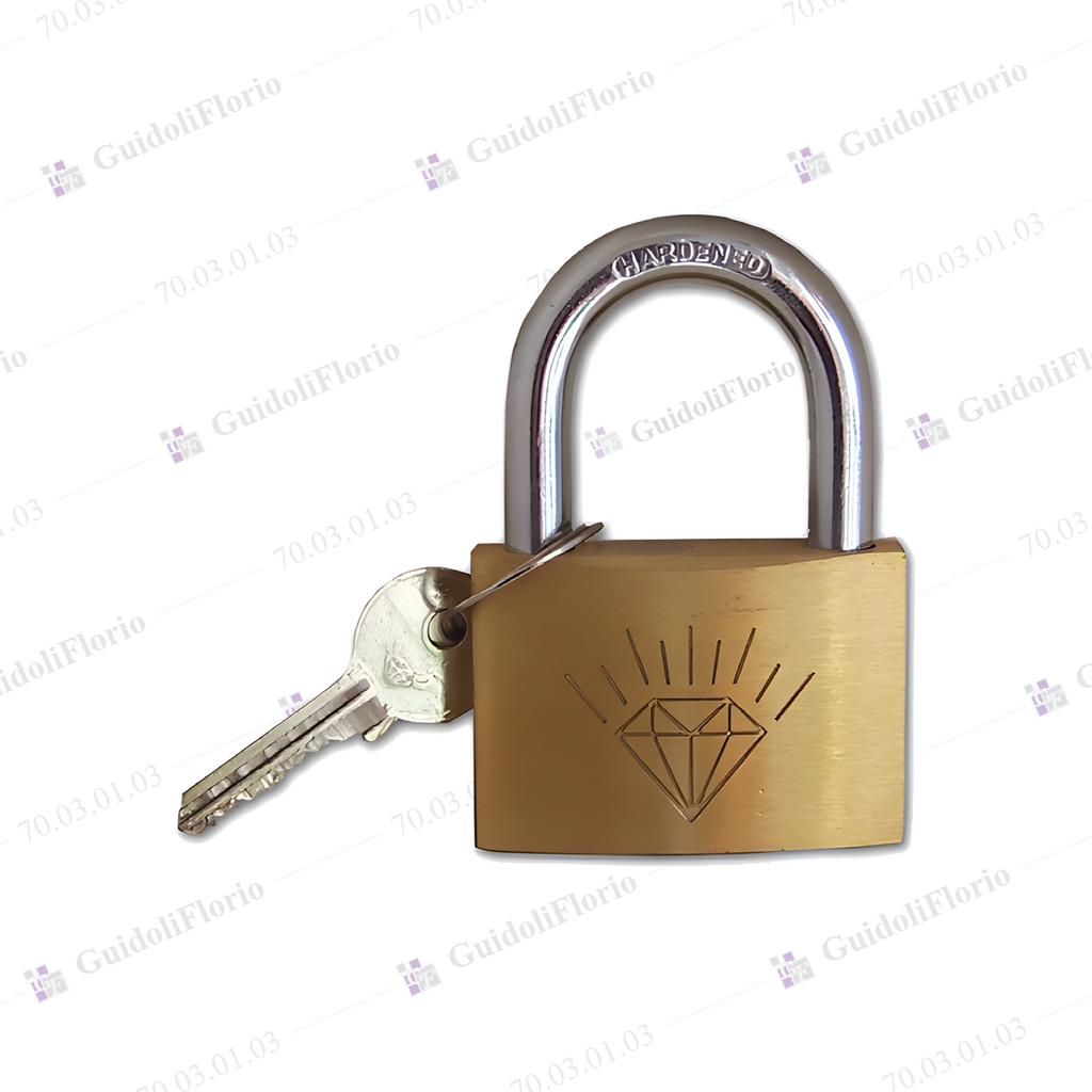CANDADO DE BRONCE PESADO    30 mm..