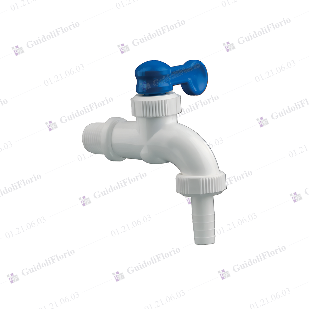 CANILLA PLAST.MANGA ESF.ACQUA 13 mm