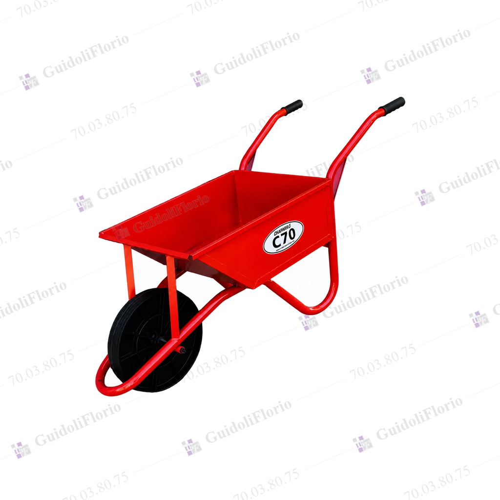 CARRETILLA CHAPA PLEG.70 LTS.R.INYE