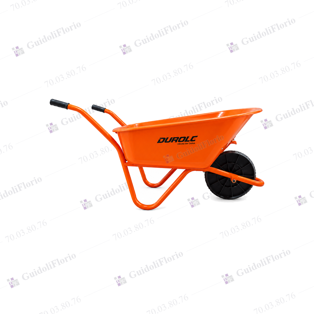 [70.03.80.76] CARRETILLA PLASTICA 75 lts.R.INYECT