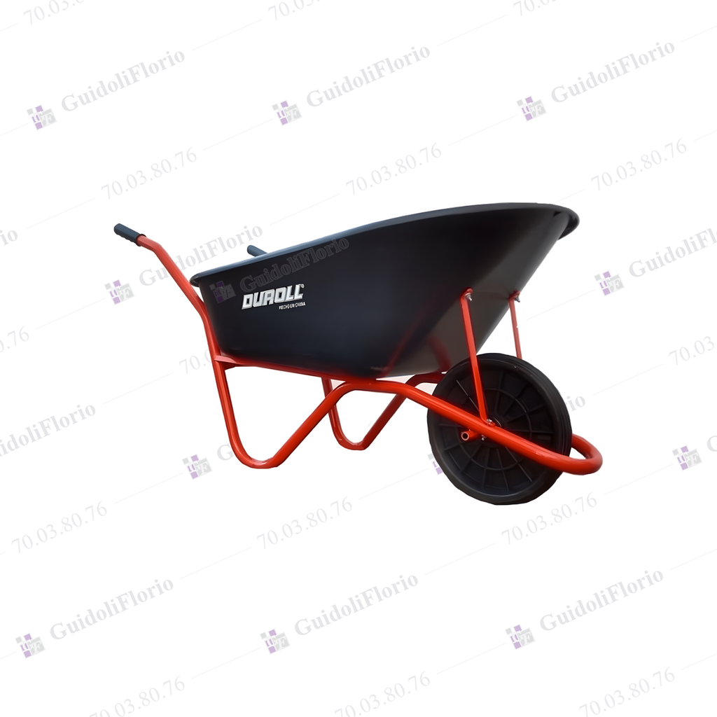 CARRETILLA PLASTICA 75 lts.R.INYECT