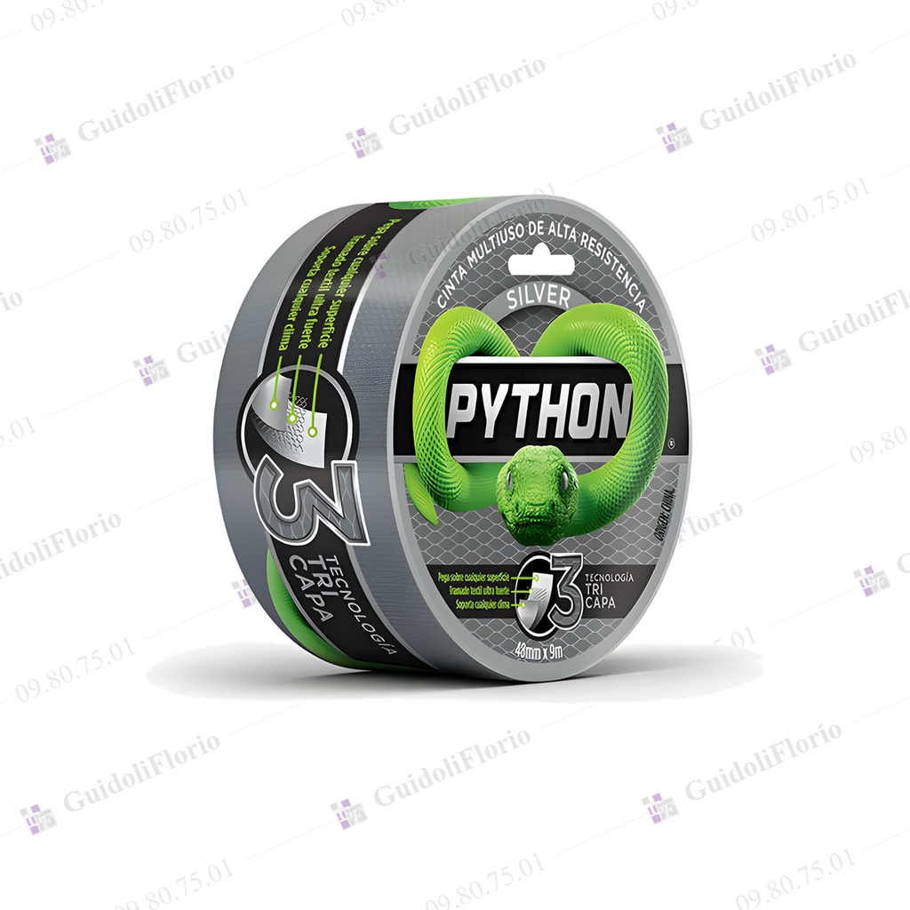 CINTA BUJE CHICO PYTHON GRIS POX.7mt