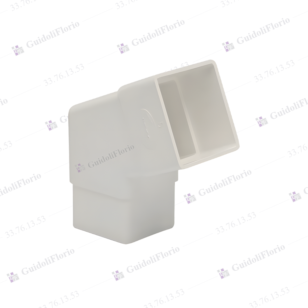 CODO BAJADA PVC 45* 100mm.A/R 63404