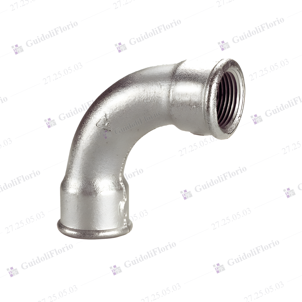[27.25.05.03] CURVAS H-H 90*  GALV.  13 mm.GV.IMP