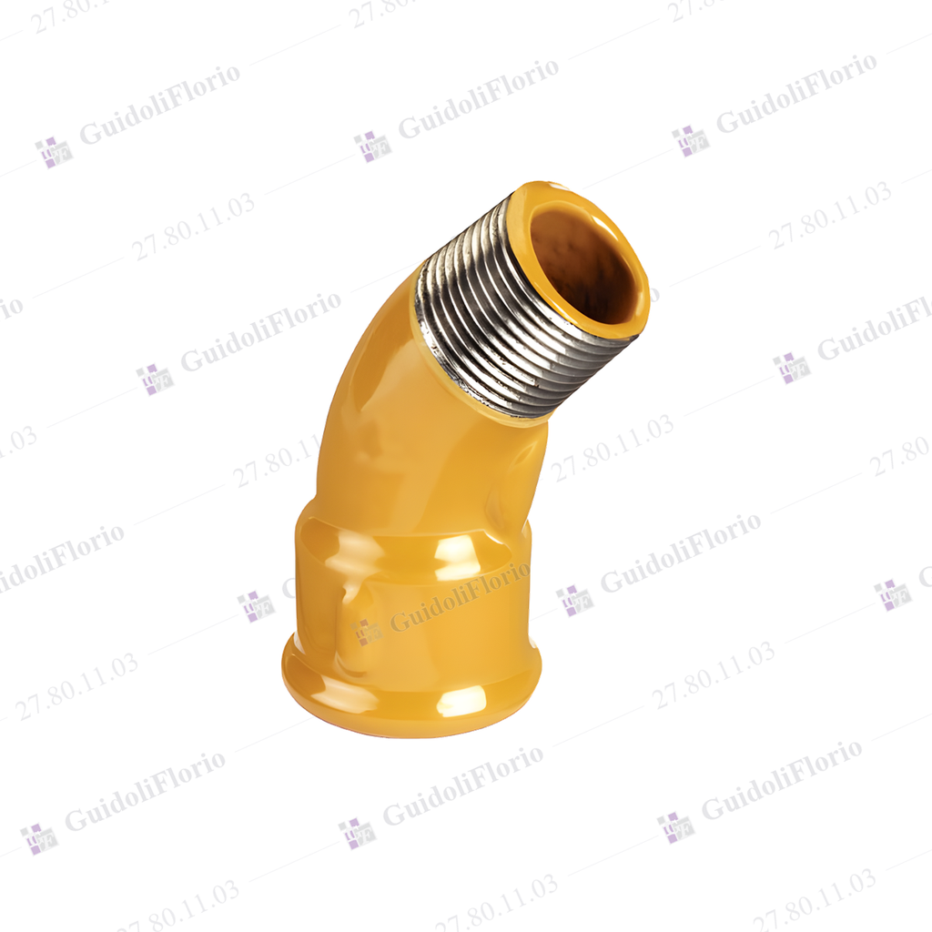 [27.80.11.03] CURVAS M-H 45* EPOXI.  13 mm.   IMP