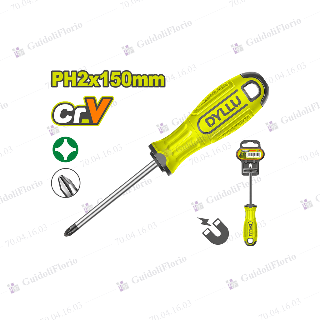 [70.04.16.03] DESTORNILL.PHILLIP 6mm x 150mm  *M*