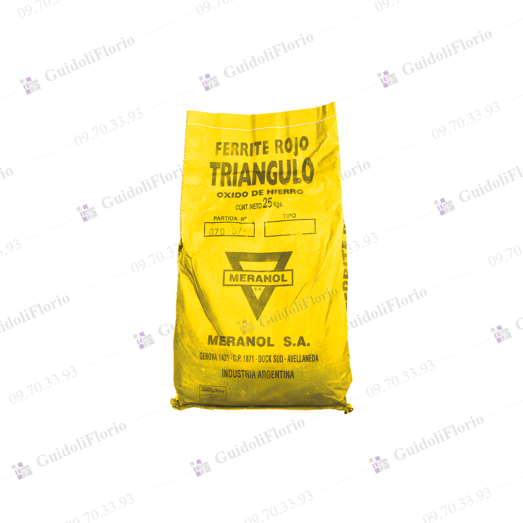 [09.70.33.93] ENV.FERR.AMARILLO TRIANGULO x 15 Kg