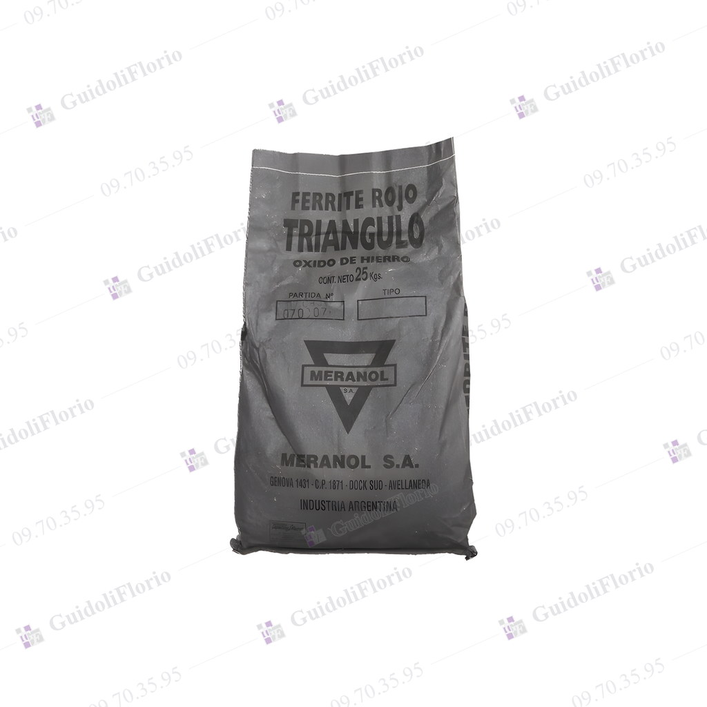 [09.70.35.95] ENV.FERRITE NEGRO TRIANGULO x 25 Kg