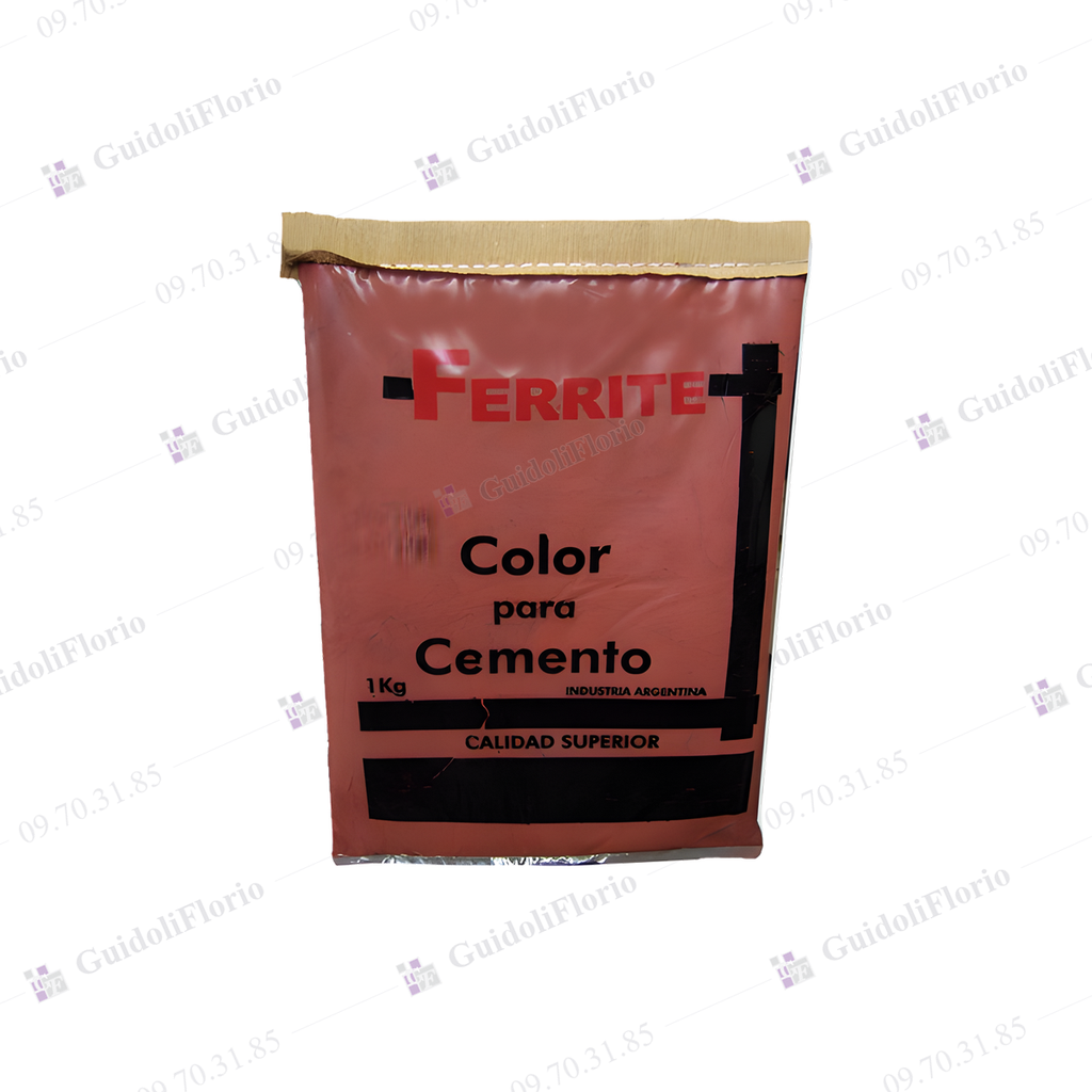 [09.70.31.85] ENV.FERRITE ROJO PURO SIN(10) 25 Kg