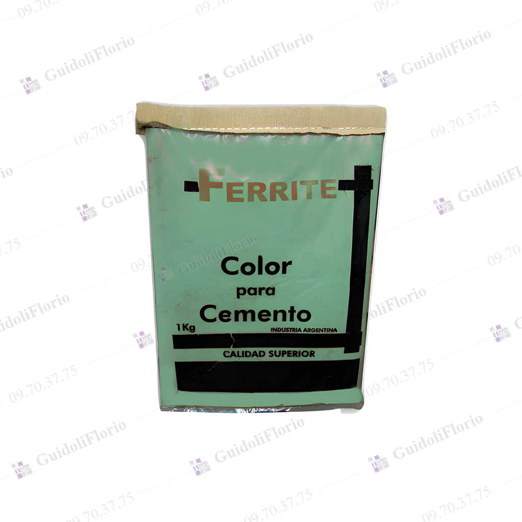 [09.70.37.75] ENV.FERRITE VERDE PURO SI(11) 1 Kgs