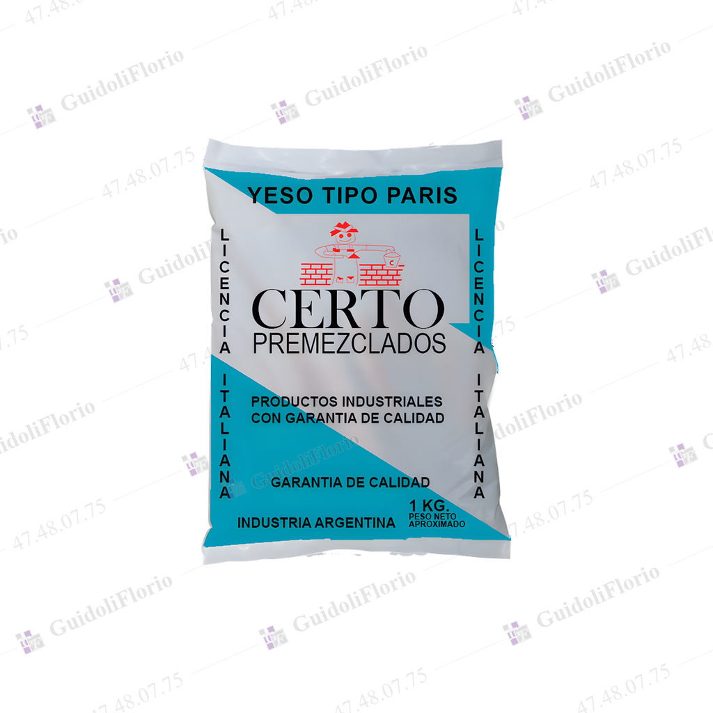 [47.48.07.75] ENVASE YESO TIPO PARIS      x 1 Kgs