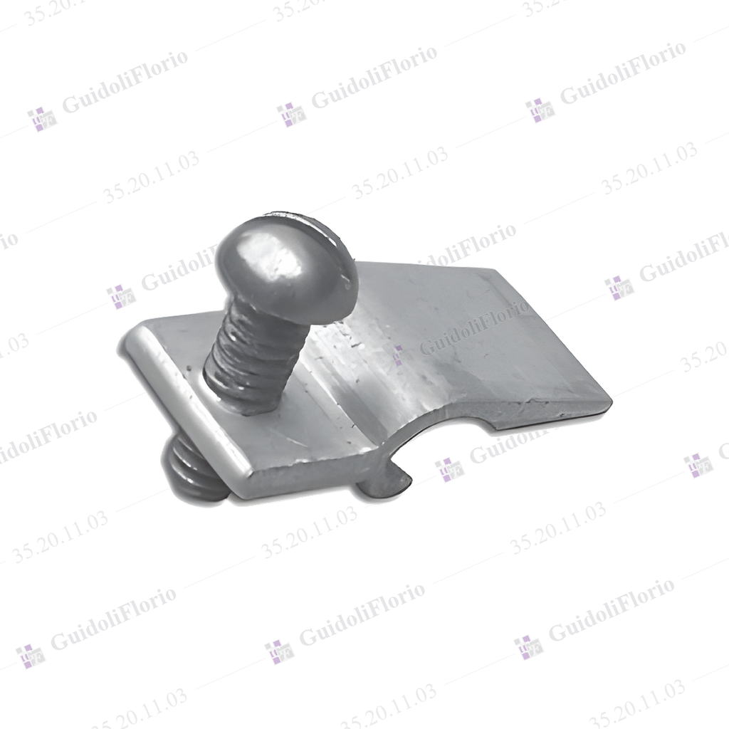 [35.20.11.03] GRAMPAS C/TORNILLOS P/ARO ALUMINIO.