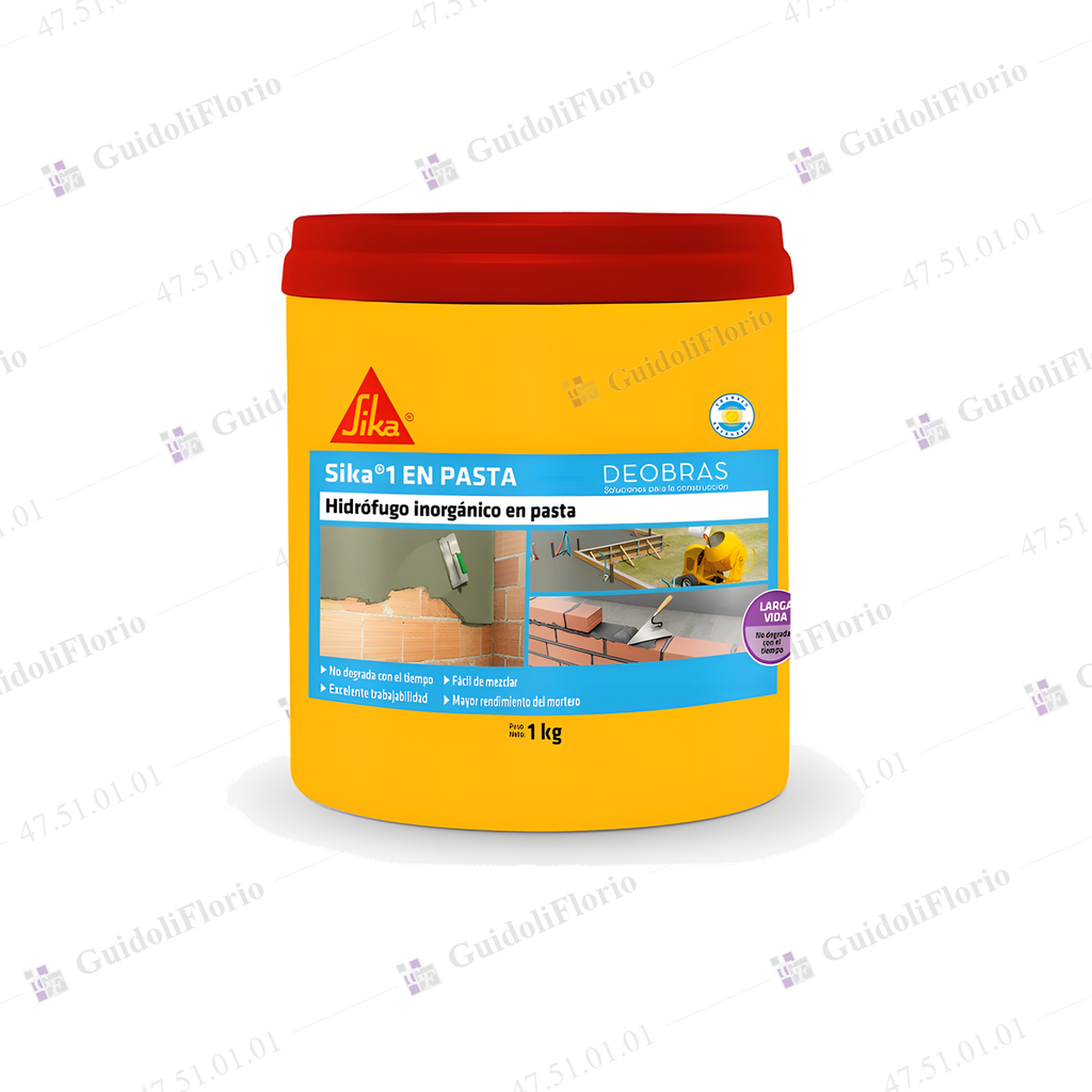 [47.51.01.01] HIDROFUGO EN PASTA SIKA x 1 kg