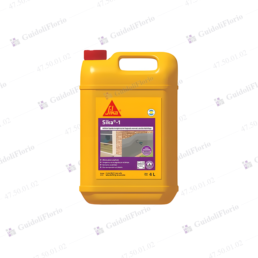 [47.50.01.02] HIDROFUGO QUIMICO SIKA BIDON 4 lts.